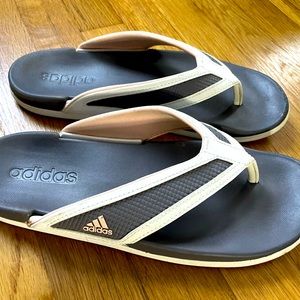 Adidas women flip flops